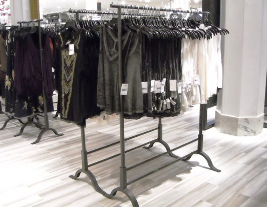 metal fixture. metal display