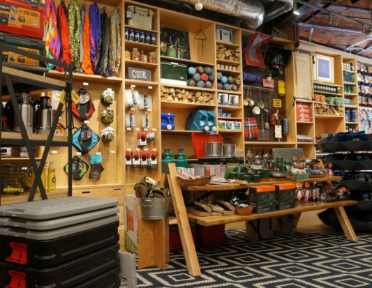 wood display, wood fixture