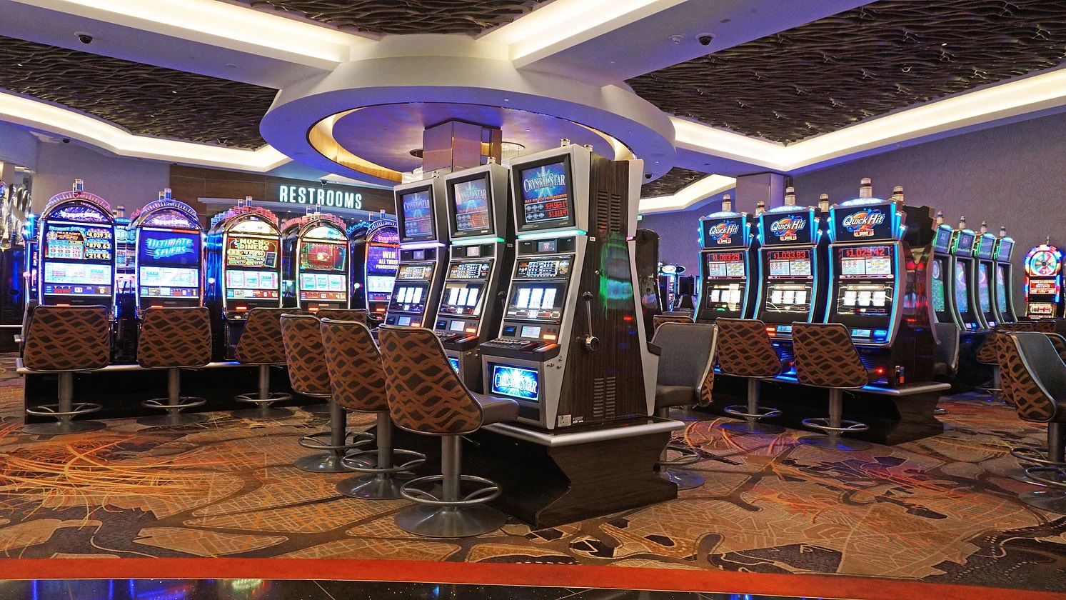 casino, gaming, slot base, plexi divider, COVID-19 SAFETY / SLOT DIVIDERS